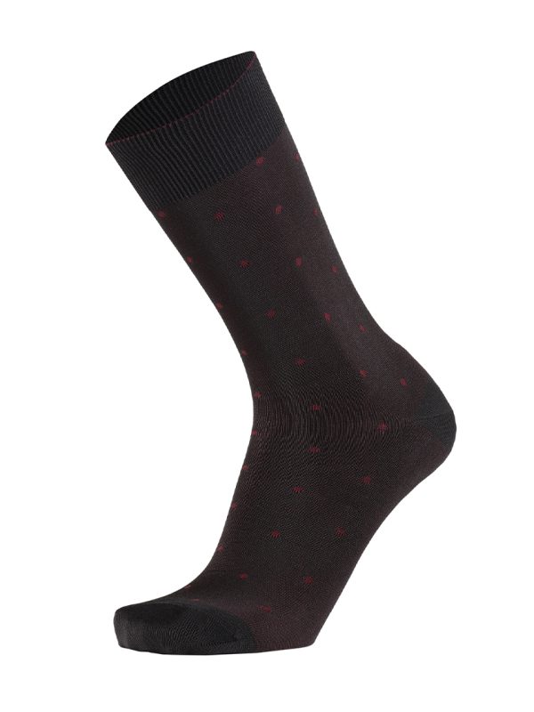 Meias Homem 2-Color Balls Anthracite/Bordeaux