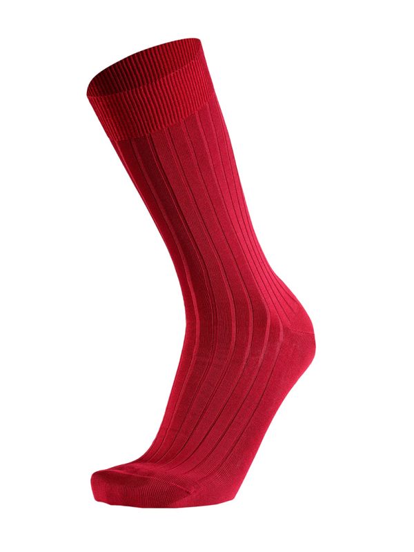 Meias Mulher Canalé Imperial Red Fil D'Ecosse