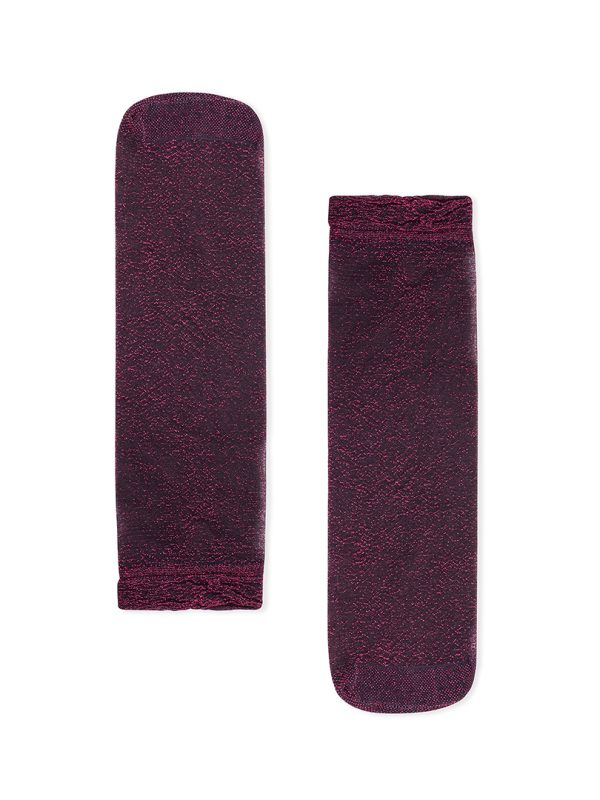 Meias Mulher Crystal Bordeaux