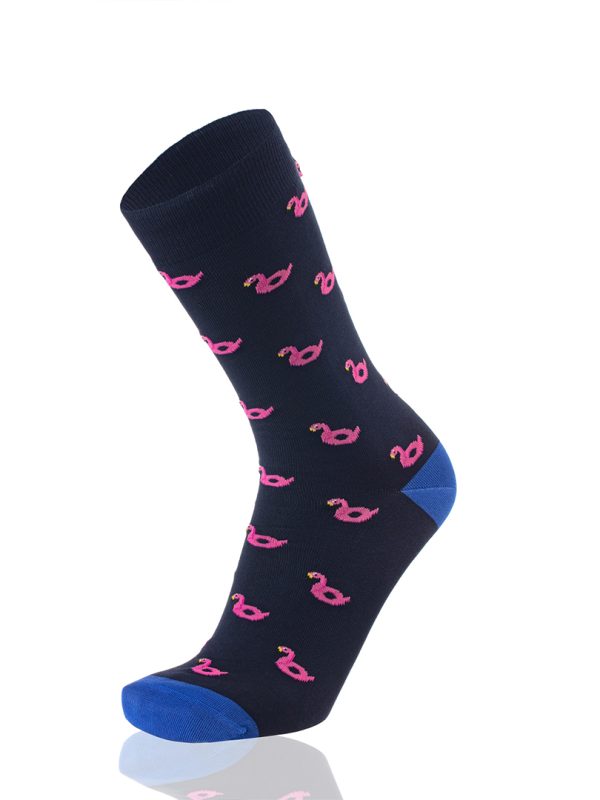 Meias Homem Flamingos Marine