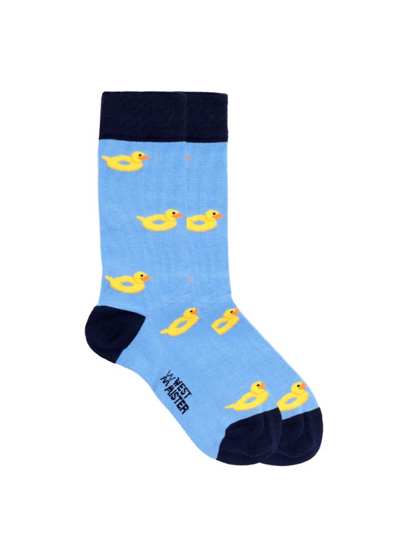 Meias Criança Floating Ducks Blue Sky