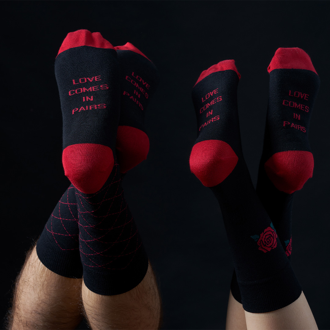 Caixa Presente Meias Unissexo Valentine's Day - Image 2
