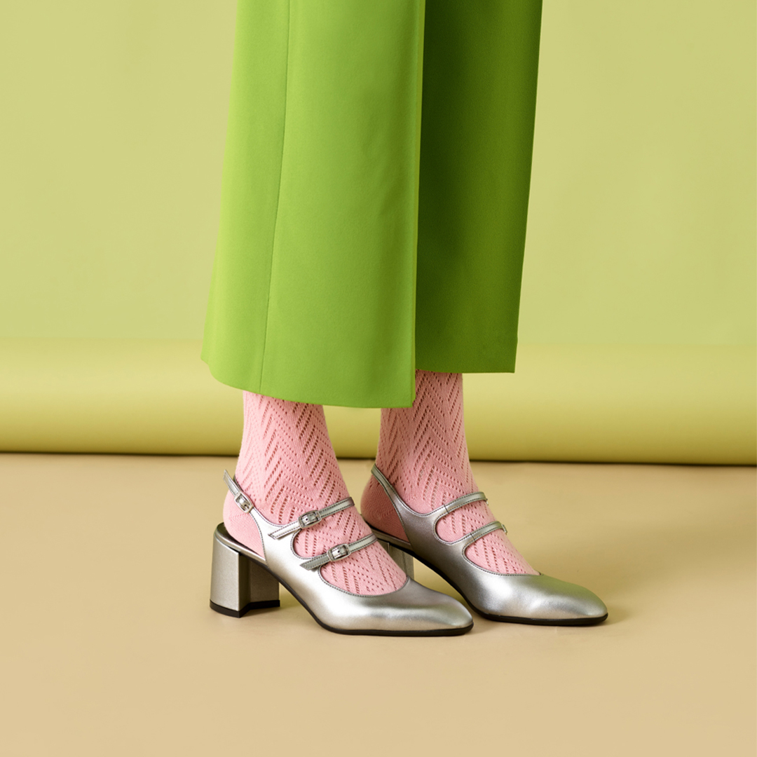 Meias Mulher Grace Pink - Image 3