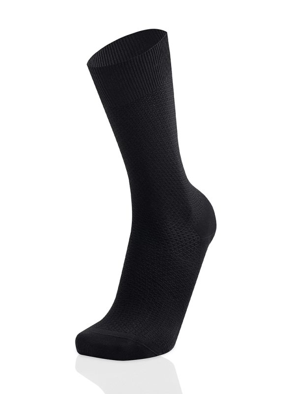 Meias Homem Interlaced Black