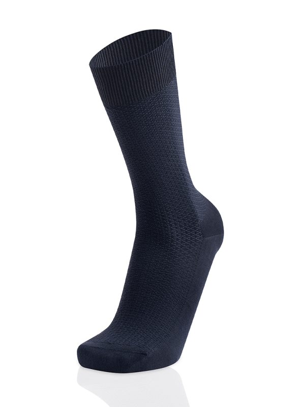 Meias Homem Interlaced Blue
