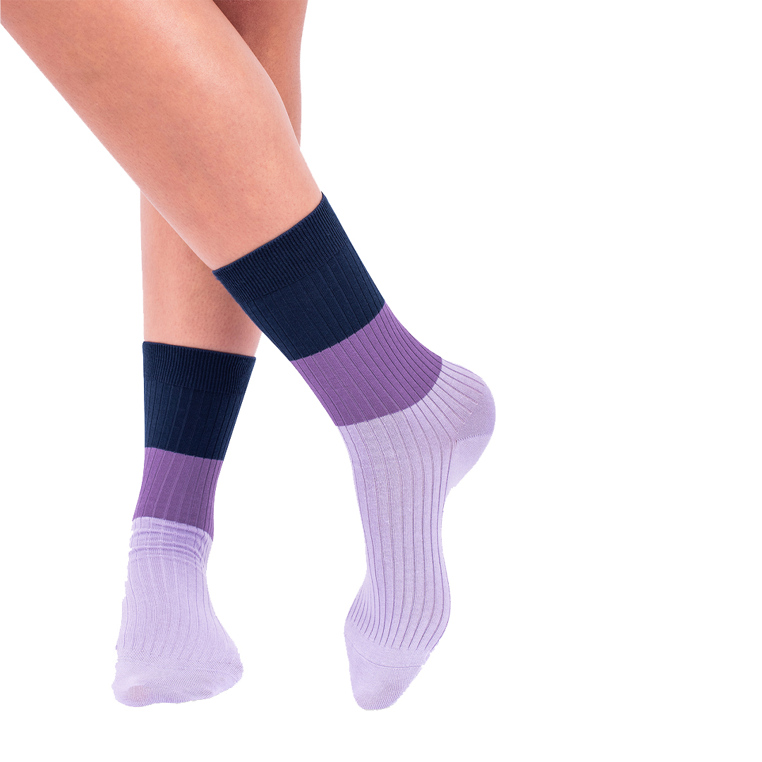 Meias Mulher Kiara Lilac - Image 2