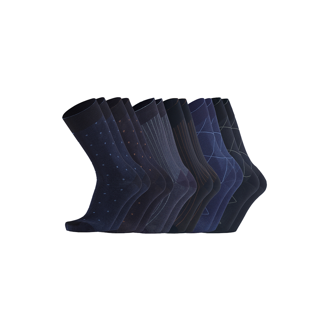 Pack Meias Homem Sartorial Blue