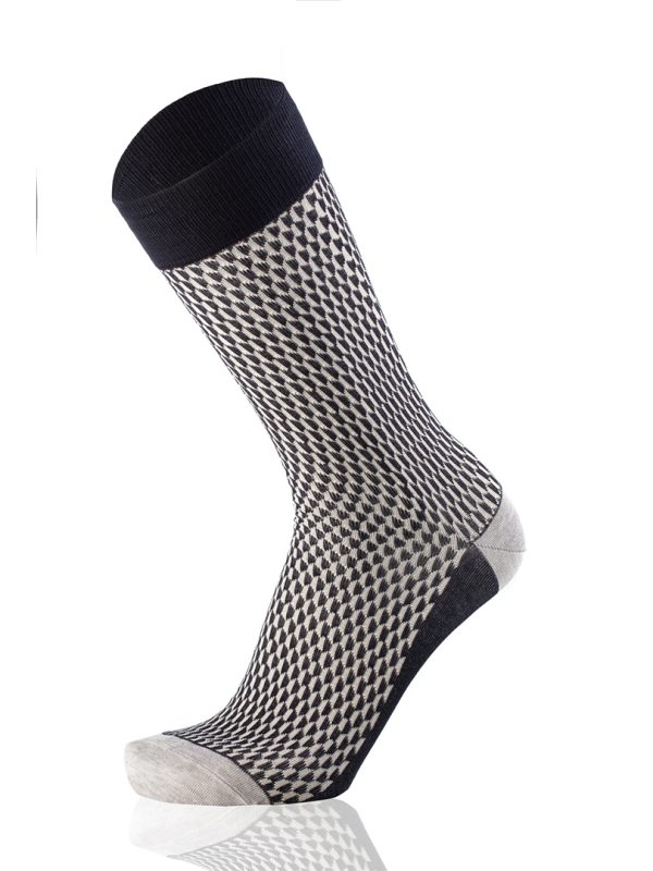 Meias Mulher Pattern Marine