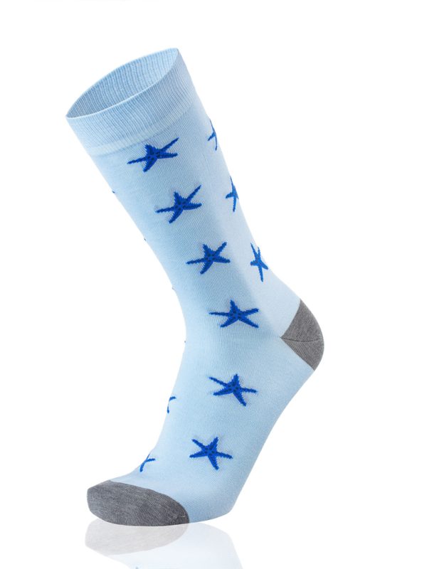 Meias Homem Starfish Light Blue