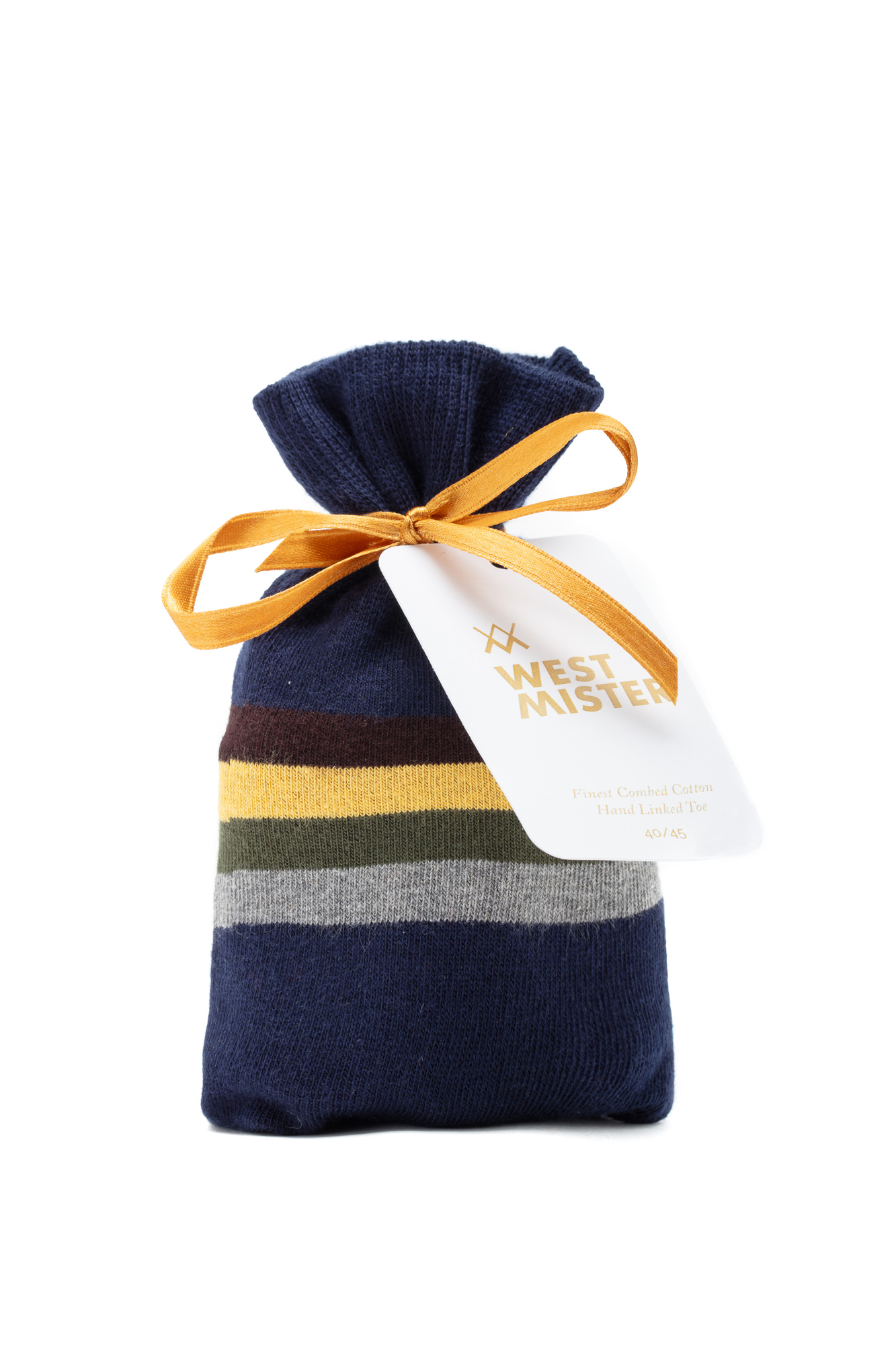 Meias Homem Autumn Stripes Marine - Image 3