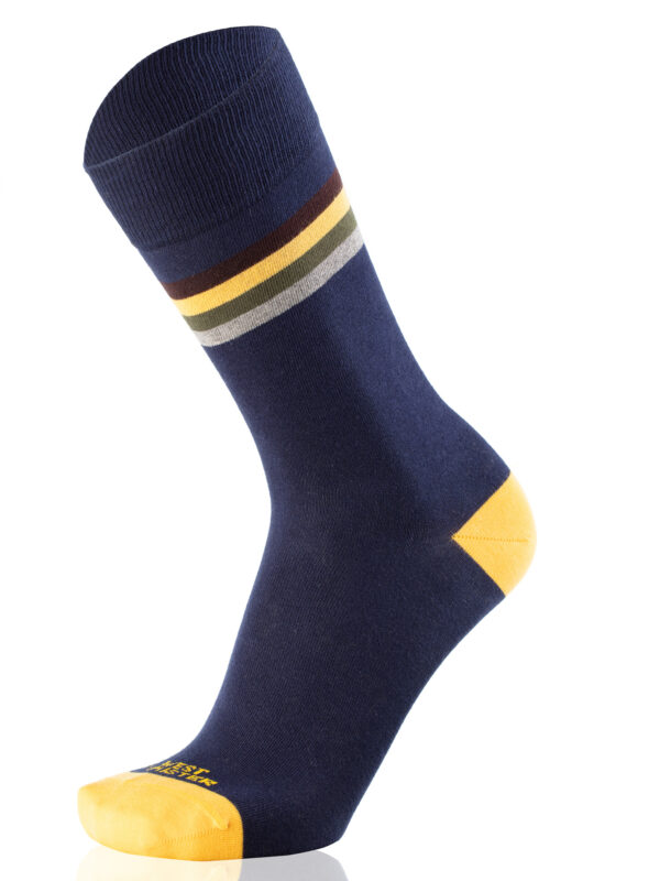 Meias Homem Autumn Stripes Marine