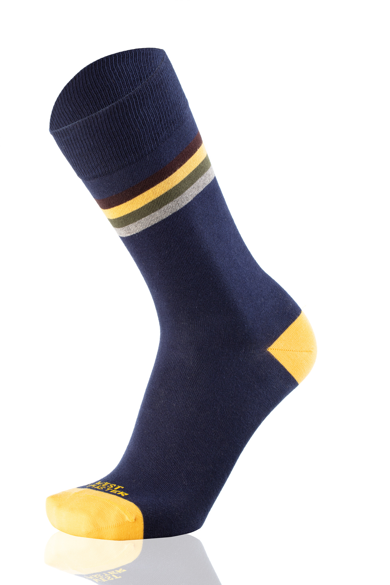 Meias Homem Autumn Stripes Marine