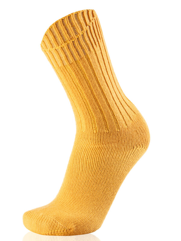 Meias Homem Canalé Dark Yellow Baby Wool