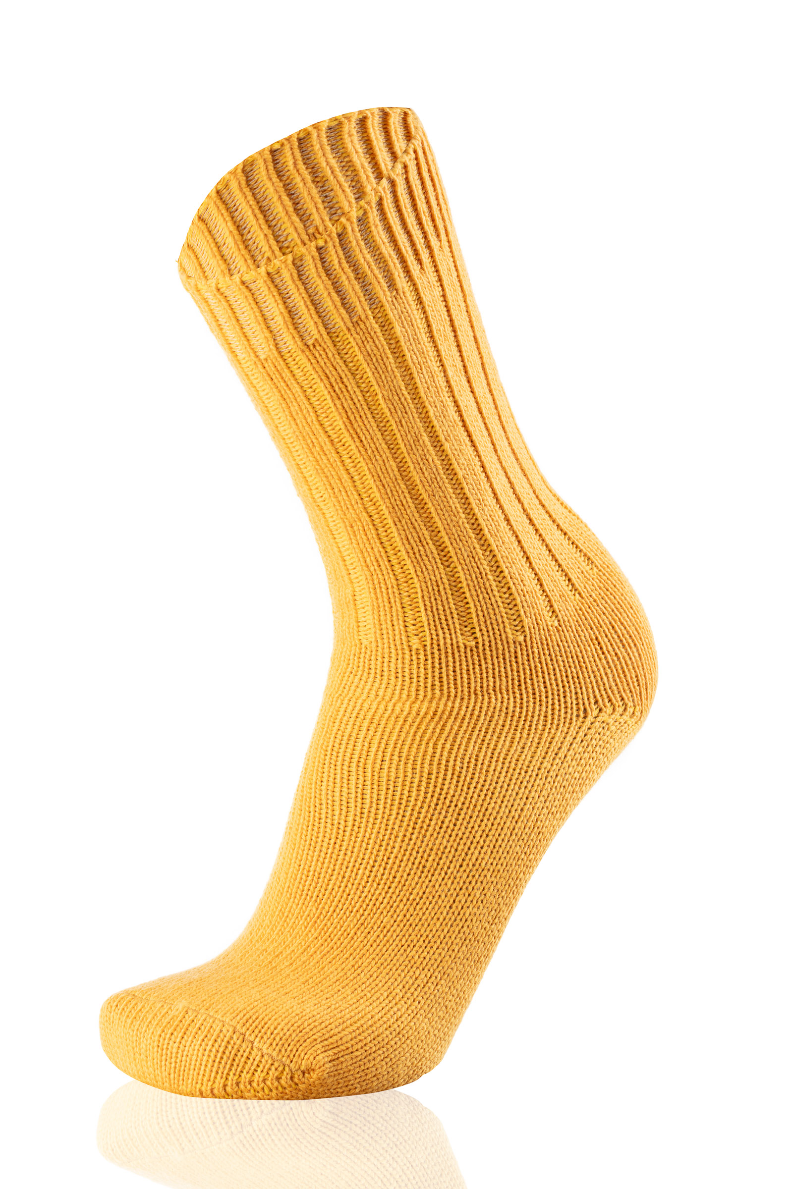 Meias Homem Canalé Dark Yellow Baby Wool