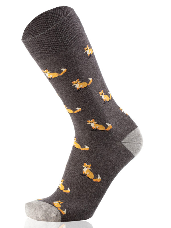 Calcetines Zorro Antracita Melange
