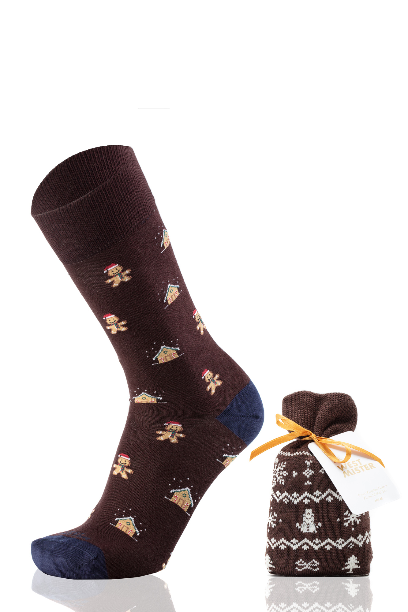 Meias Homem Gingerbread Brown - Image 2