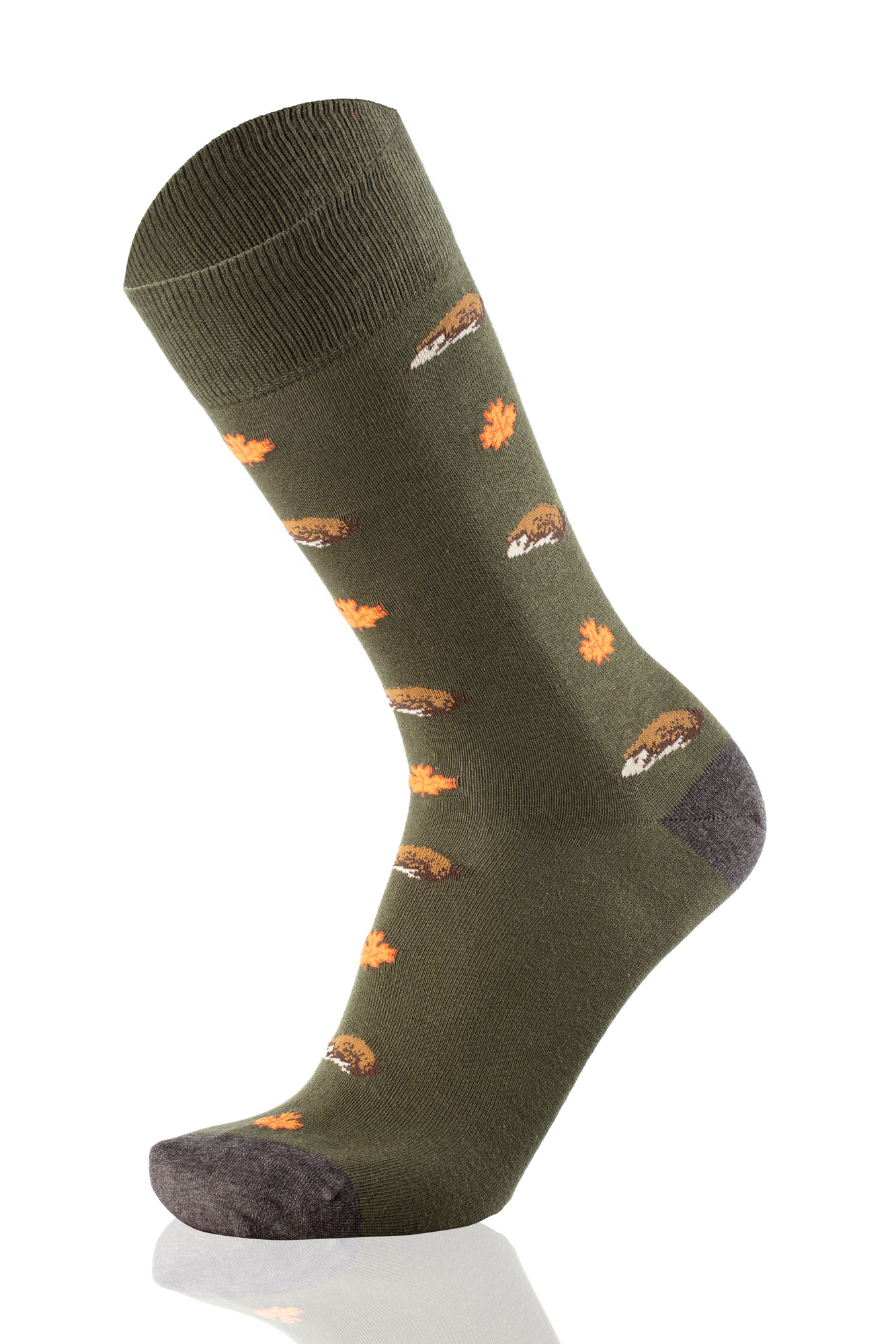 Meias Mulher Military Green