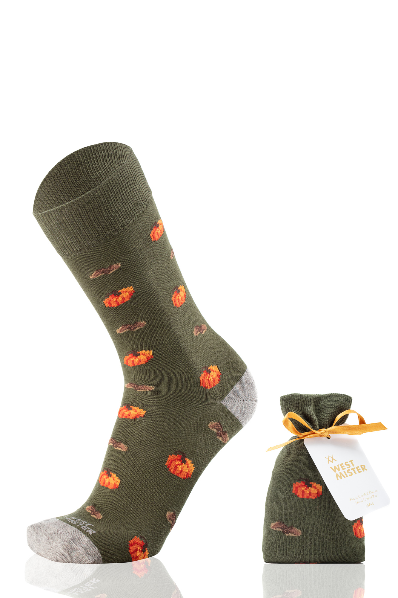 Meias Homem Pumpkin Military Green - Image 2