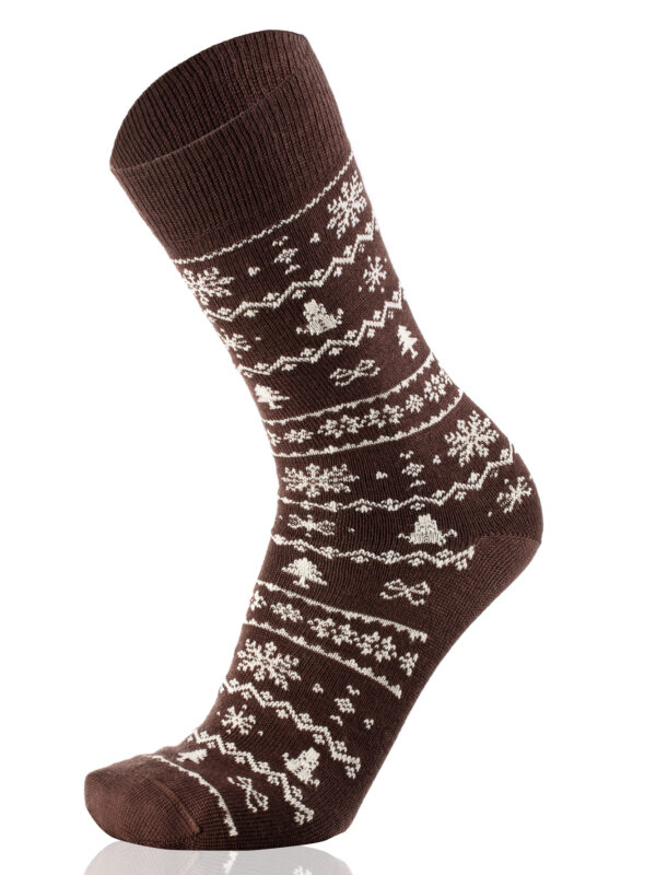 Meias Homem Snowtime Brown