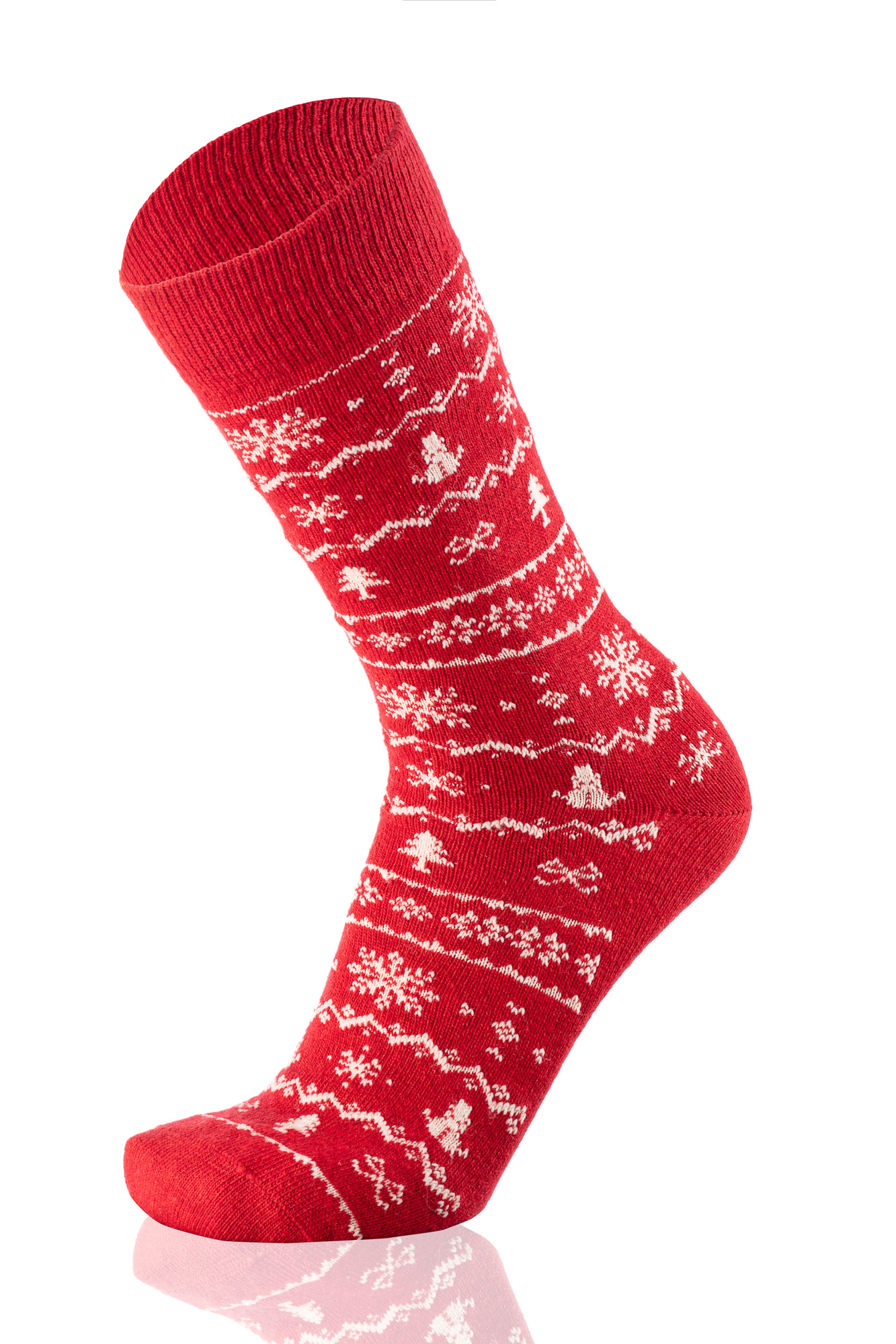 Meias Homem Snowtime Red