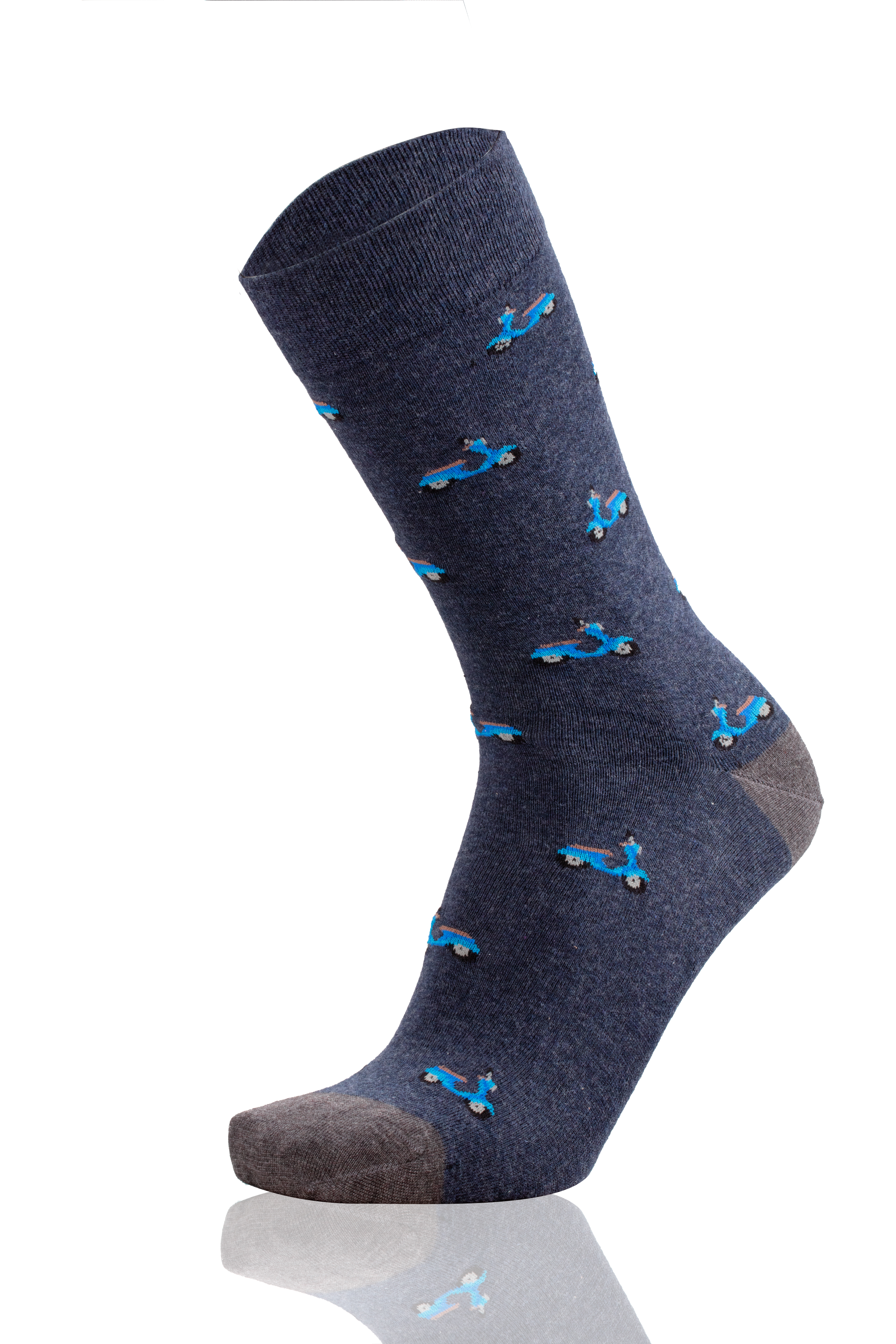 Men's Socks Vespa Blue Melange
